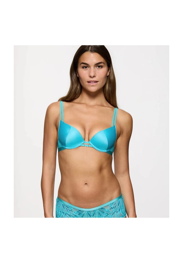 Бюстгальтер пуш-ап Crazy Dump Love с узкими бретелями Triumph, синий
Бюстгальтер пуш-ап Crazy Dump Love с узкими бретелями Triumph, синий