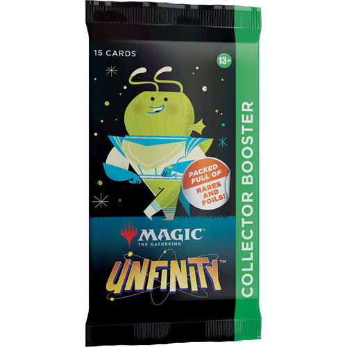 Карточная игра Wizards of the Coast Magic the Gathering: Unfinity - Collector Booster Pack
Карточная игра Wizards of the Coast Magic the Gathering: Unfinity - Collector Booster Pack