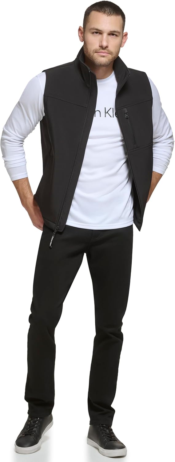 Водонепроницаемая эластичная куртка Calvin Klein Mens Everyday Essential, Black
Водонепроницаемая эластичная куртка Calvin Klein Mens Everyday Essential, Black