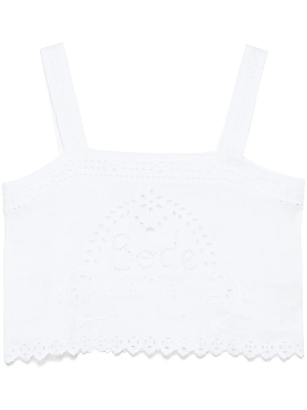 Топ Belvoirt без рукавов BODE, белый
Топ Belvoirt без рукавов BODE, белый