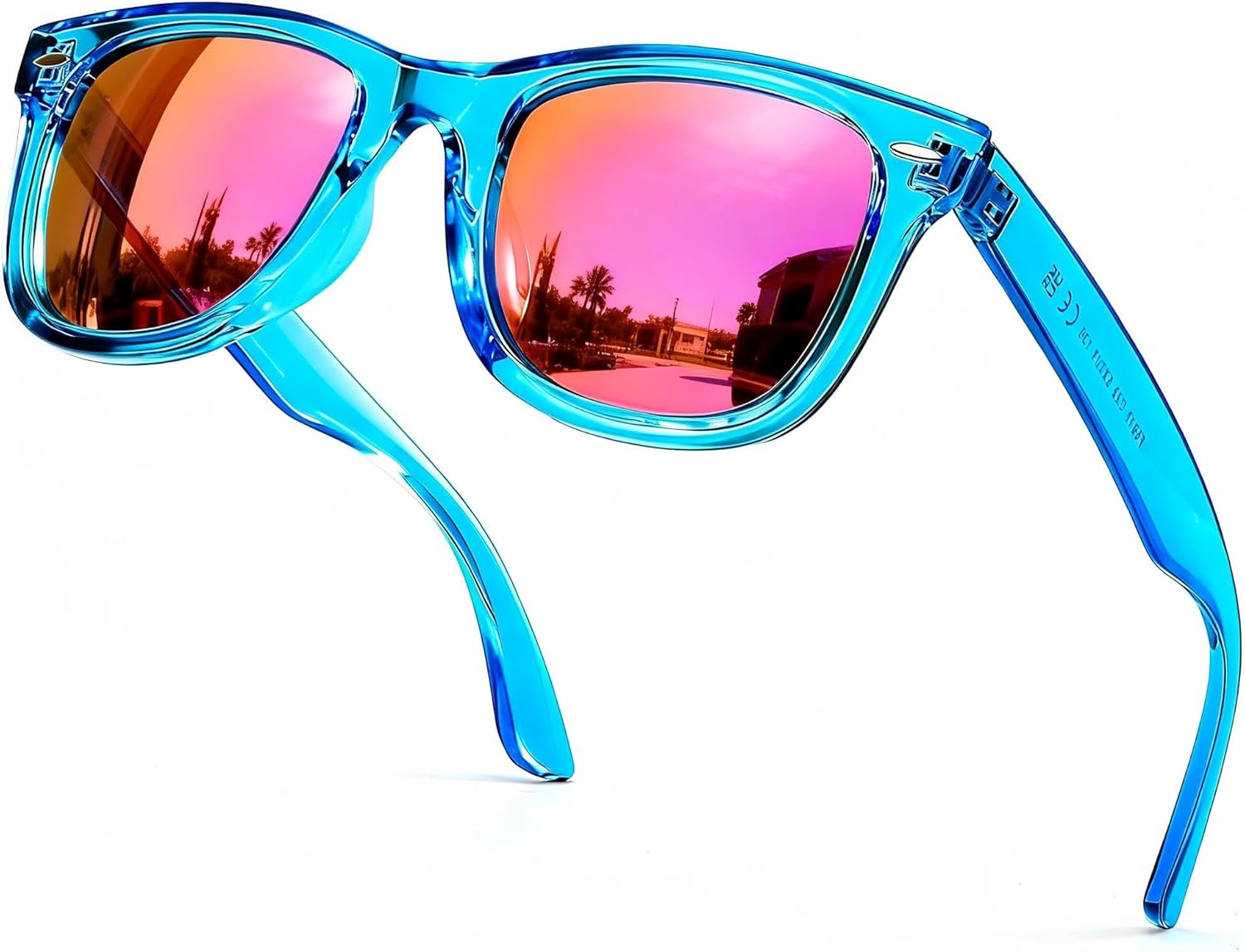 Поляризованные солнцезащитные очки SIPHEW для женщин и мужчин - квадратные спортивные солнцезащитные очки с зеркальными линзами и защитой от УФ-излучения, средний размер, A01-teal Pink Mirror Lens
Поляризованные солнцезащитные очки SIPHEW для женщин и мужчин - квадратные спортивные солнцезащитные очки с зеркальными линзами и защитой от УФ-излучения, средний размер, A01-teal Pink Mirror Lens