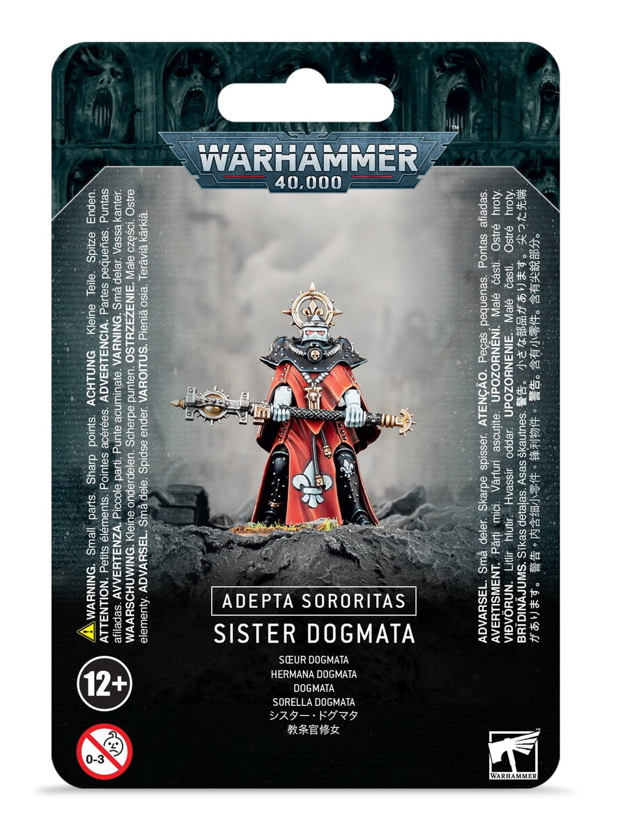 Warhammer 40K - Adepta Sororitas Sister Dogmata Games Workshop
Warhammer 40K - Adepta Sororitas Sister Dogmata Games Workshop