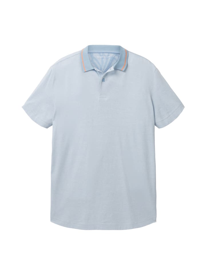 Поло Tom Tailor Poloshirt, светло-синий 
Поло Tom Tailor Poloshirt, светло-синий