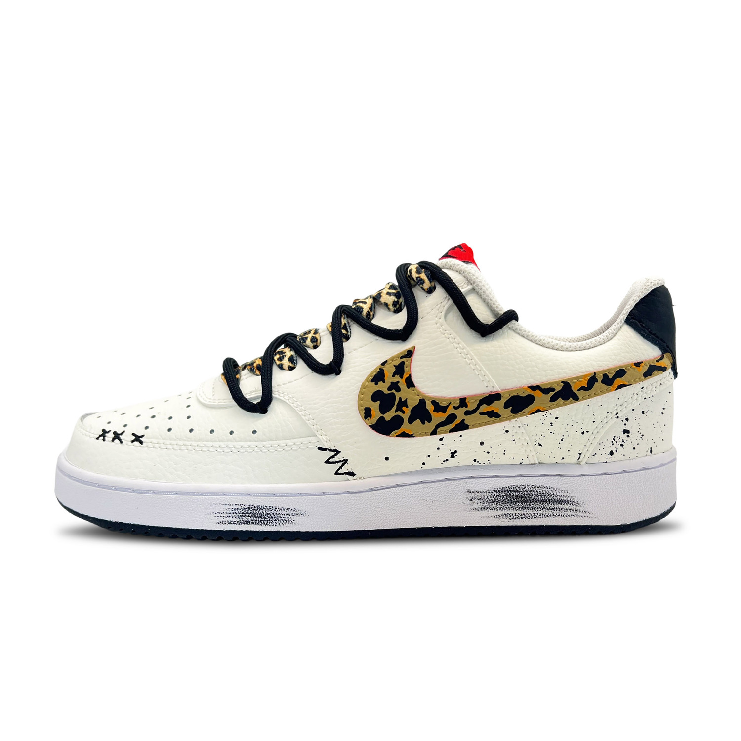 Nike Court Vision 1 Leopard Print Abrasion Resistant низкие кроссовки для скейтбординга мужские белый коричневый
Nike Court Vision 1 Leopard Print Abrasion Resistant низкие кроссовки для скейтбординга мужские белый коричневый