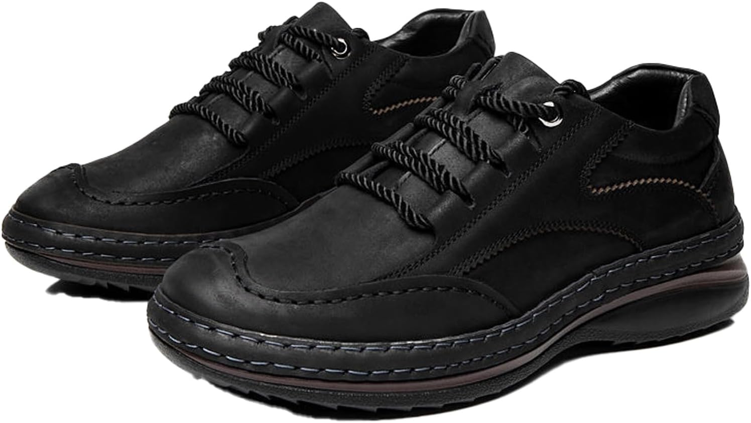 Мужские модные легкие кожаные кроссовки Boaobaihuo на шнуровке, низкие, с круглым носком, противоскользящие, повседневные, для походов, вождения, прогулок и восхождений на гору, черный
Мужские модные легкие кожаные кроссовки Boaobaihuo на шнуровке, низкие, с круглым носком, противоскользящие, повседневные, для походов, вождения, прогулок и восхождений на гору, черный