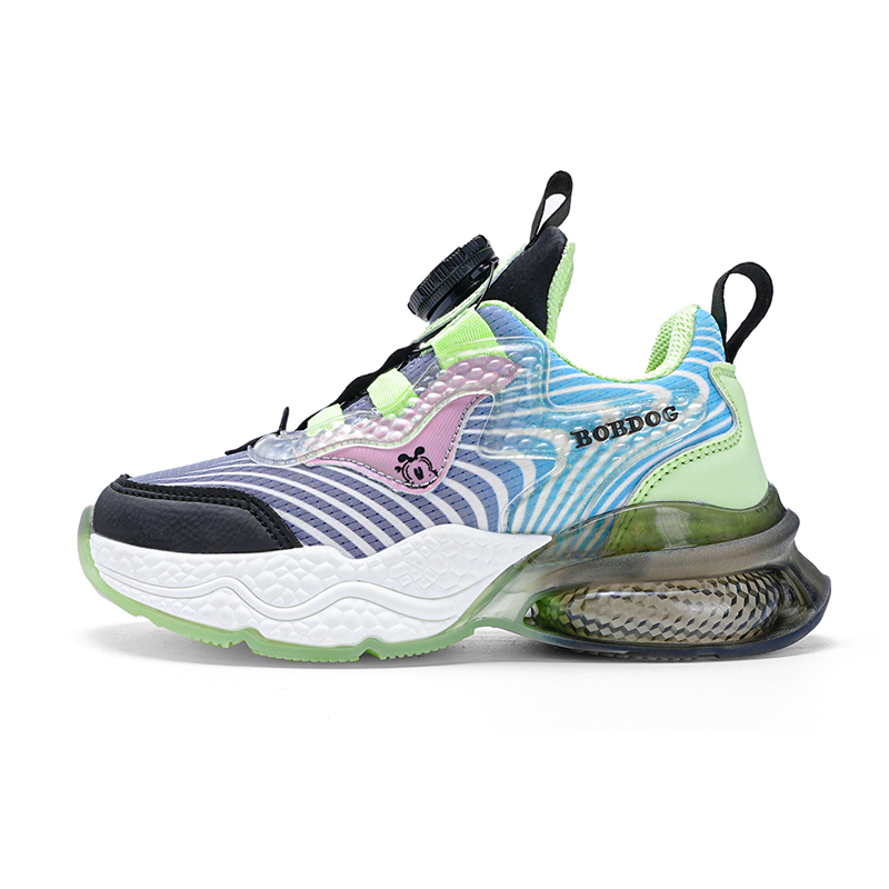 Детские кроссовки для бега BOBDOG, черный/зеленый
Детские кроссовки для бега BOBDOG, черный/зеленый