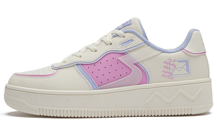 Кеды, скейтборд обувь женская низкая белый/фиолетовый 361°
Кеды, скейтборд обувь женская низкая белый/фиолетовый 361°