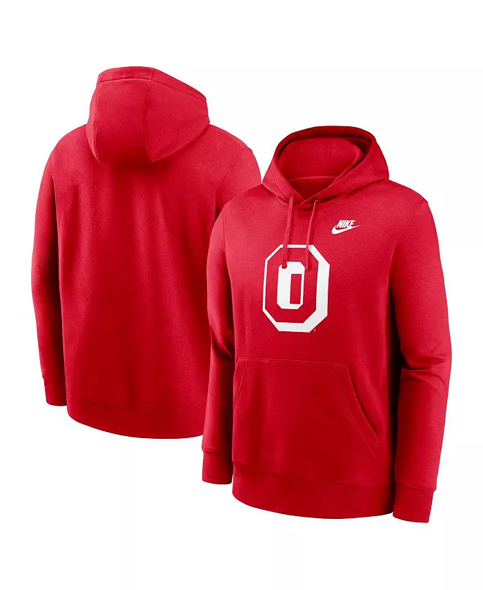 Мужская толстовка с капюшоном Scarlet Ohio State Buckeyes Legacy Logo Club Fleece Pullover Hoodie Nike
Мужская толстовка с капюшоном Scarlet Ohio State Buckeyes Legacy Logo Club Fleece Pullover Hoodie Nike