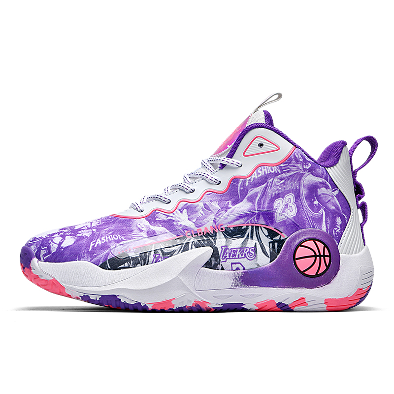 Wooden Rabbit Скользоустойчивые баскетбольные кроссовки унисекс высокие бело-фиолетовые, цвет White Purple
Wooden Rabbit Скользоустойчивые баскетбольные кроссовки унисекс высокие бело-фиолетовые, цвет White Purple