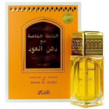 Khaltat Al Khasa Ma Dhan Al Oudh EDP 50 мл от Rasasi
Khaltat Al Khasa Ma Dhan Al Oudh EDP 50 мл от Rasasi