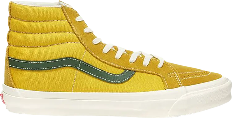Кеды Vans OG Sk8-Hi LX Green Sulphur, желтый
Кеды Vans OG Sk8-Hi LX Green Sulphur, желтый