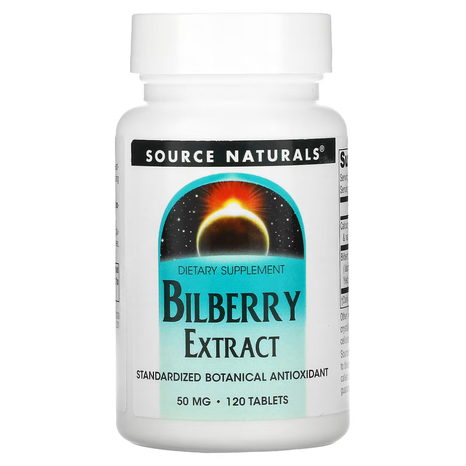 Source Naturals, экстракт черники, 50 мг, 120 таблеток
Source Naturals, экстракт черники, 50 мг, 120 таблеток