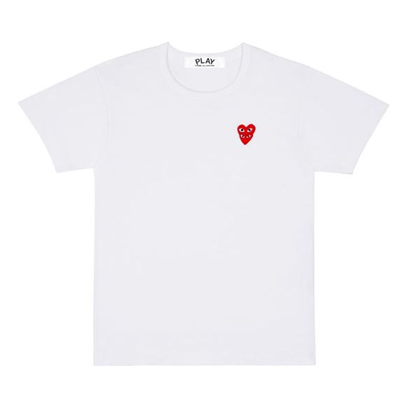 Футболка basic t-shirt red family heart 'white' Comme Des Garcons Play, белый
Футболка basic t-shirt red family heart 'white' Comme Des Garcons Play, белый