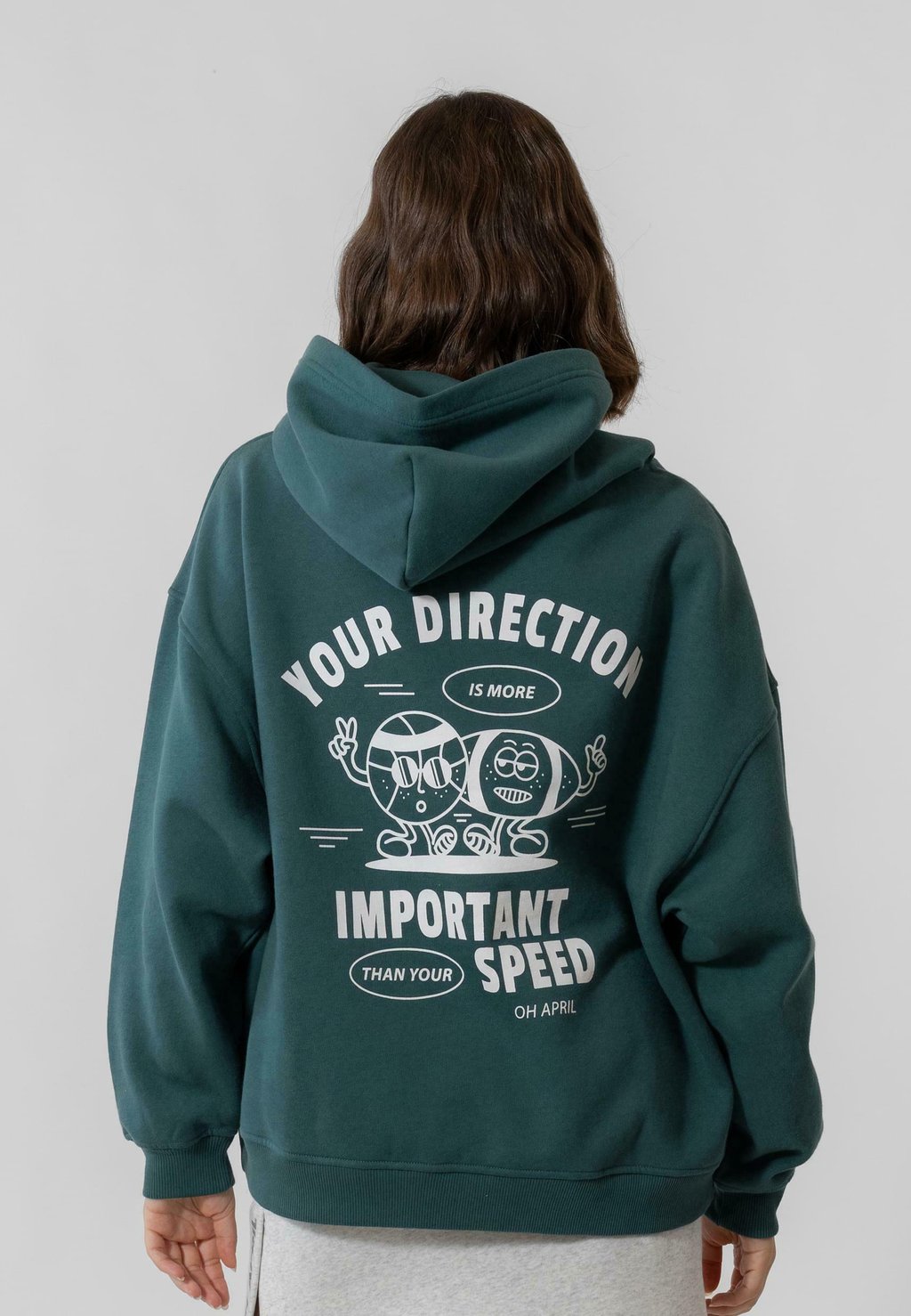 Толстовка Hoodie OH APRIL, темно-зеленый
Толстовка Hoodie OH APRIL, темно-зеленый