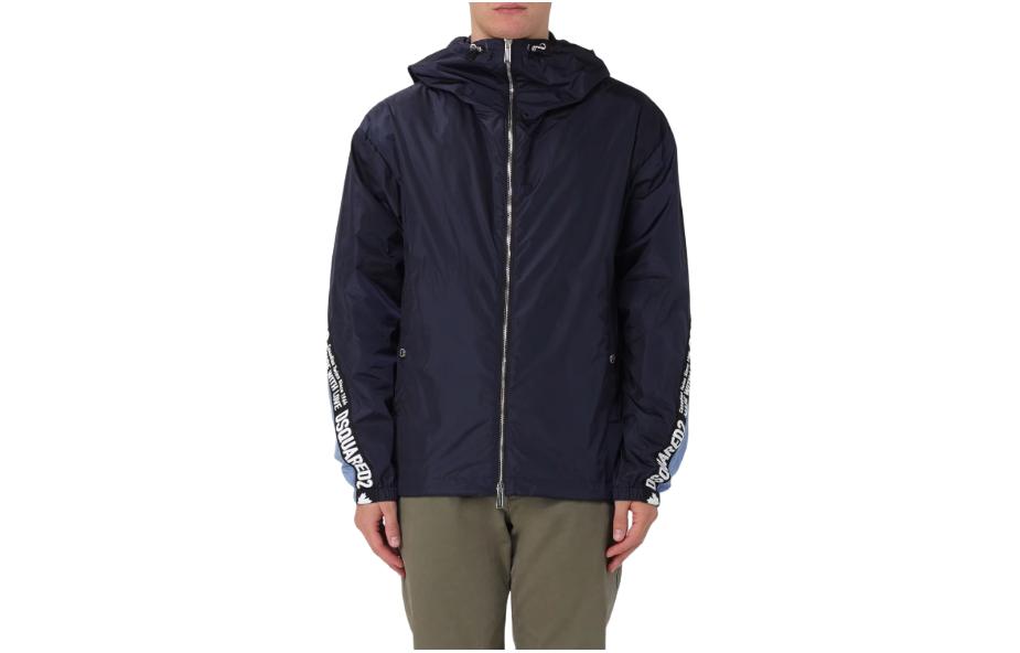 DSQUARED 2 Застёгивающаяся на молнию ветровка с длинными рукавами, Blue
DSQUARED 2 Застёгивающаяся на молнию ветровка с длинными рукавами, Blue