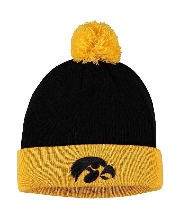 Мужская черно-золотая двухцветная вязаная шапка Iowa Hawkeyes Core с манжетами и помпоном Top Of The World
Мужская черно-золотая двухцветная вязаная шапка Iowa Hawkeyes Core с манжетами и помпоном Top Of The World