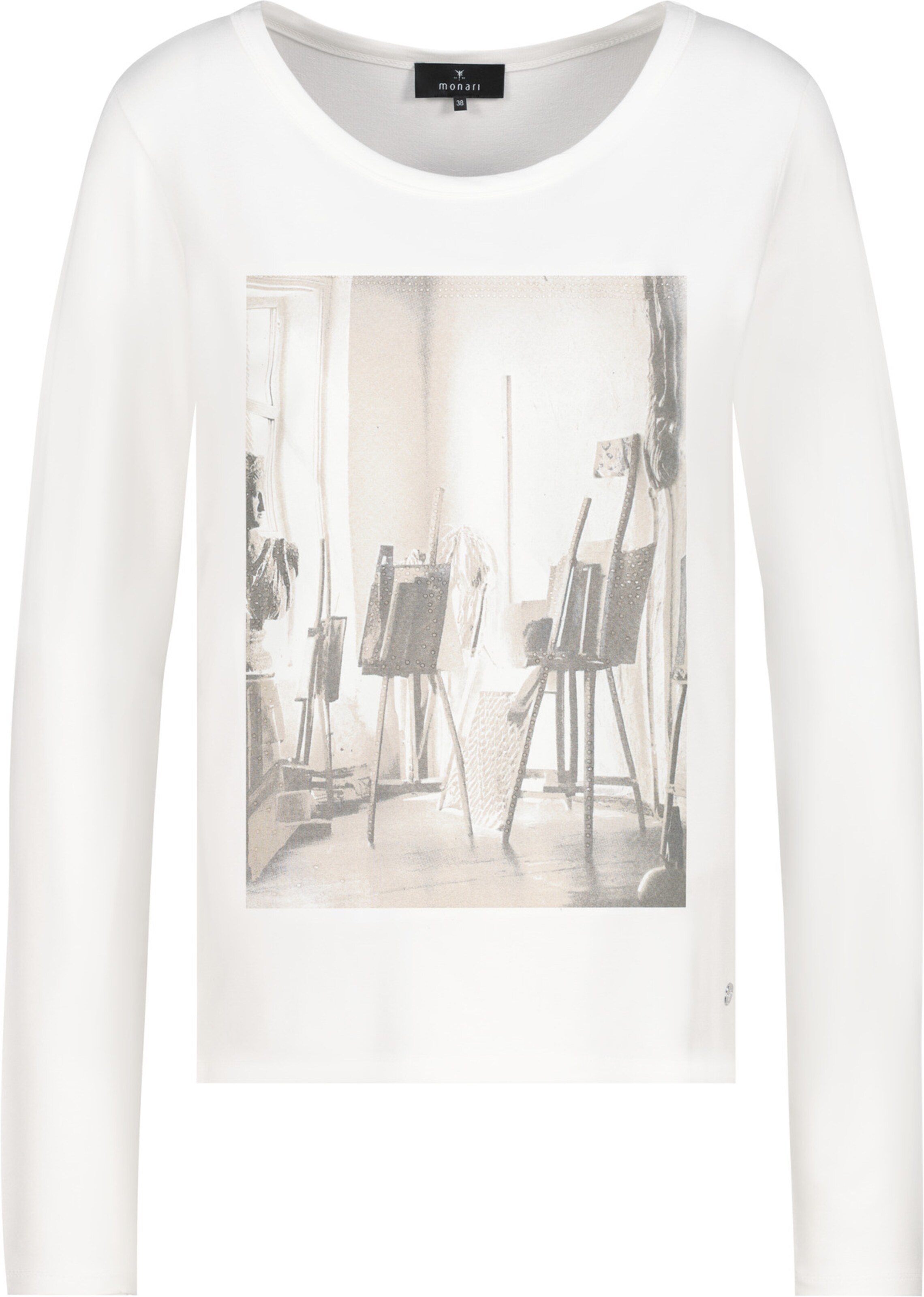 Monari Лонгслив в цвете Off White
Monari Лонгслив в цвете Off White