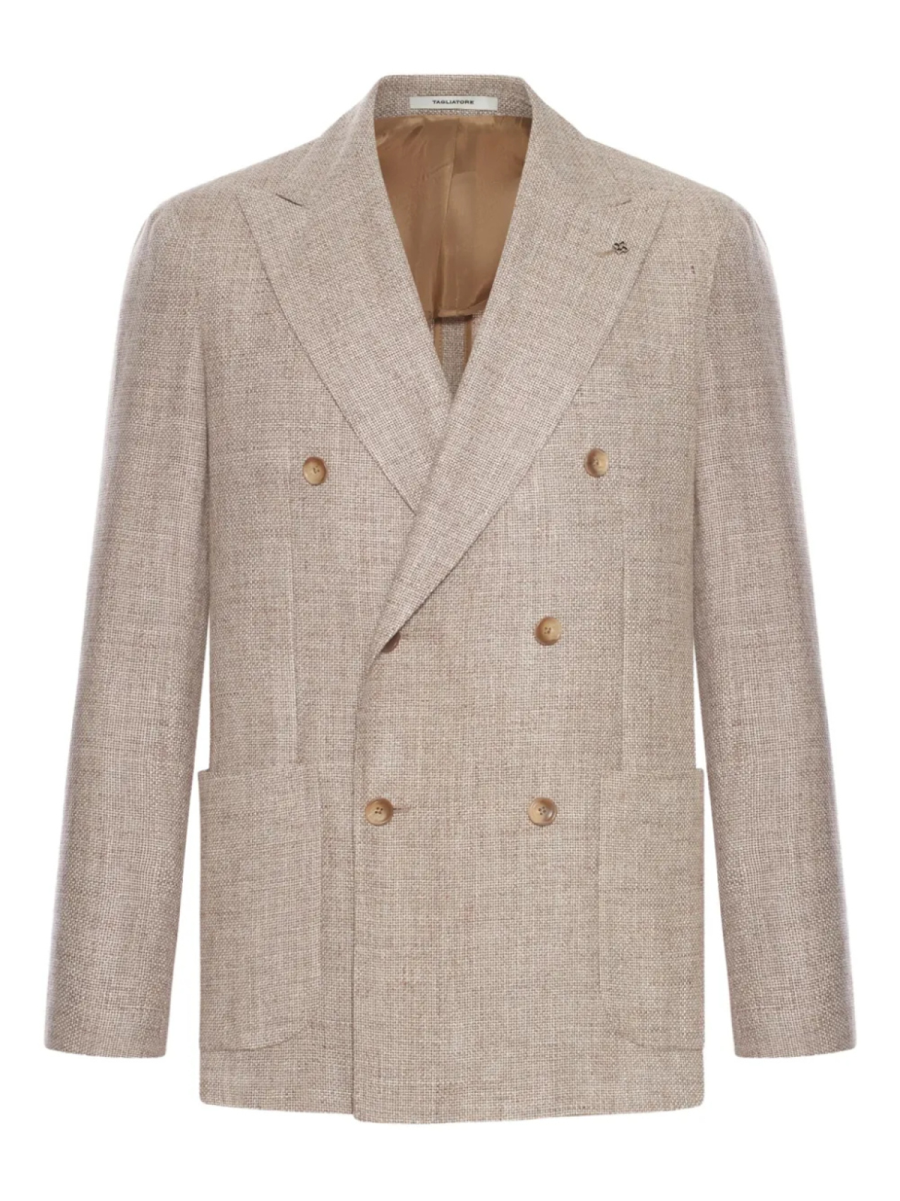 Двубортный блейзер Tagliatore, нейтральный
Двубортный блейзер Tagliatore, нейтральный