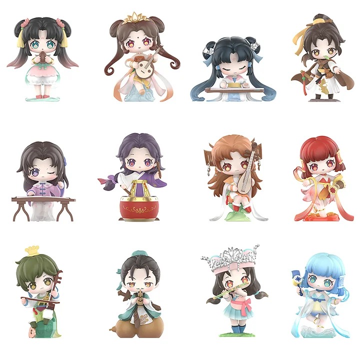 Сюрприз-бокс с фигуркой Pop Mart Sword and Fairy Chinese Paladin Series (две рандомные фигурки в коробке) 
Сюрприз-бокс с фигуркой Pop Mart Sword and Fairy Chinese Paladin Series (две рандомные фигурки в коробке)