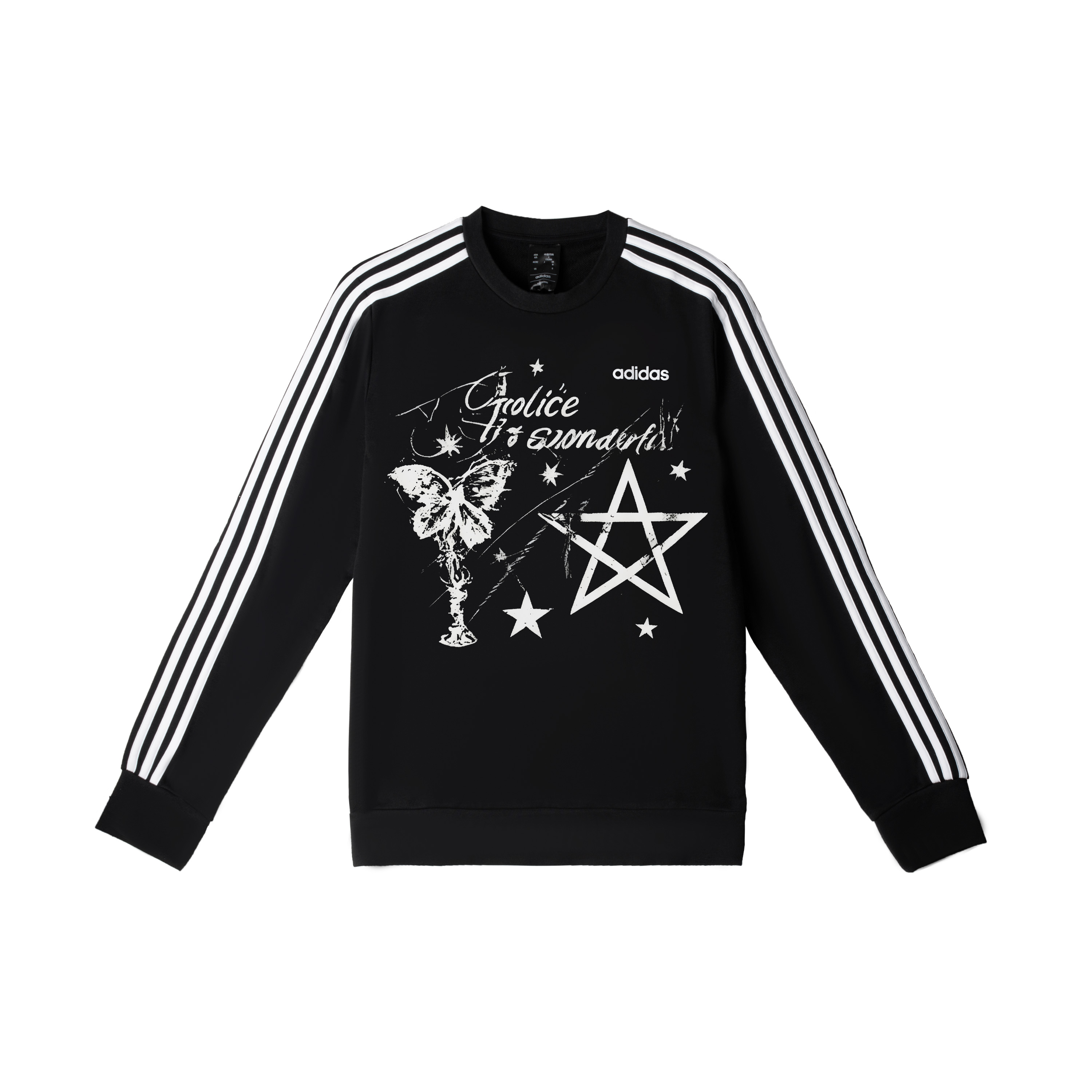 Adidas Свитшот мужской черный с круглым вырезом Moderate
Adidas Свитшот мужской черный с круглым вырезом Moderate