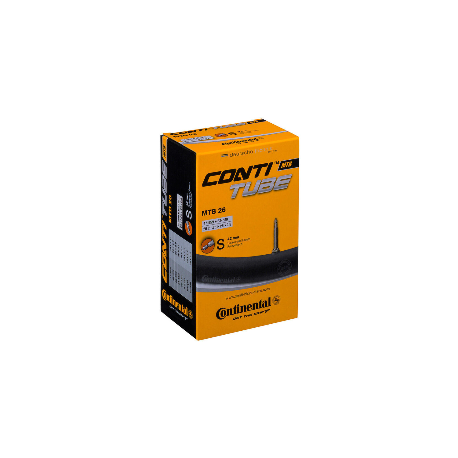 Горный велосипед с трубкой 26 дюймов Regular - Presta CONTINENTAL, черный / черный / оранжевый
Горный велосипед с трубкой 26 дюймов Regular - Presta CONTINENTAL, черный / черный / оранжевый
