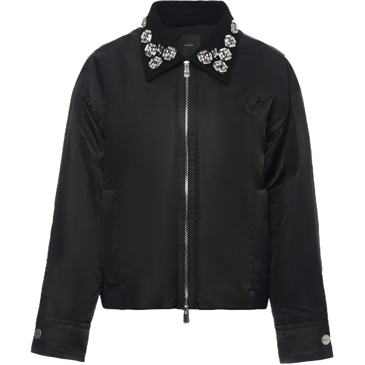 PINKO Женская черная пуховая куртка
PINKO Женская черная пуховая куртка