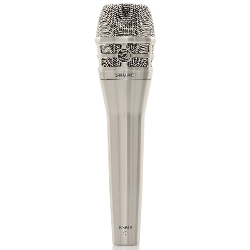 Динамический вокальный микрофон Shure KSM8 / N Dualdyne Handheld Cardioid Dynamic Microphone
Динамический вокальный микрофон Shure KSM8 / N Dualdyne Handheld Cardioid Dynamic Microphone