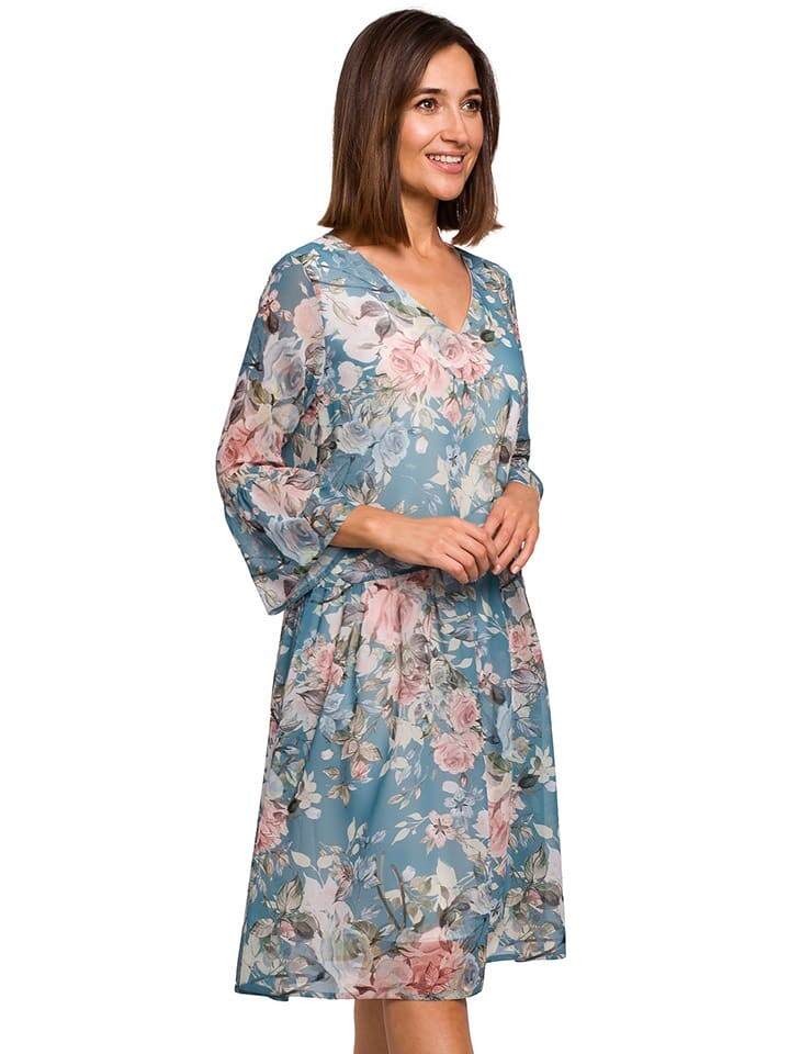 Длинное платье Stylove, цвет türkis/bunt
Длинное платье Stylove, цвет türkis/bunt