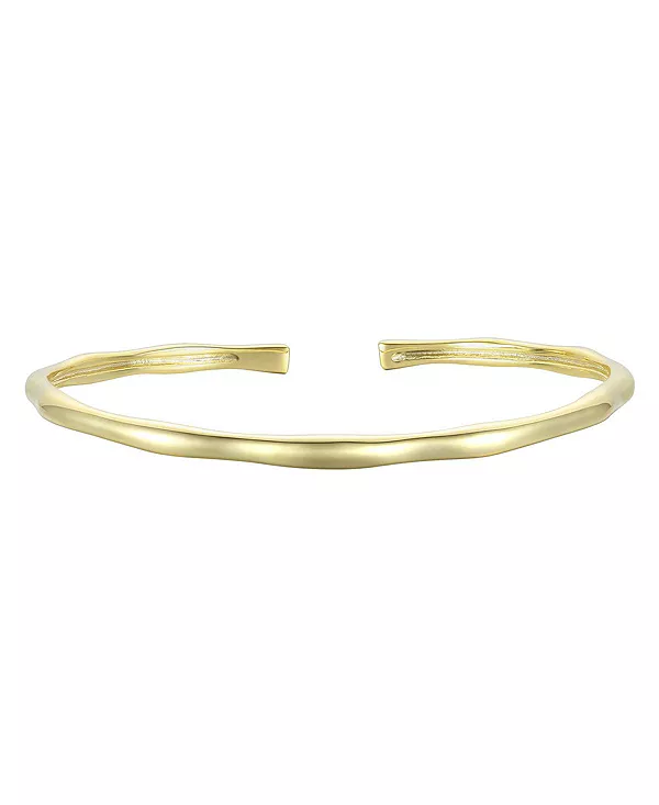 Изысканный браслет-манжета с покрытием из 14-каратного золота Rachel Glauber, gold
Изысканный браслет-манжета с покрытием из 14-каратного золота Rachel Glauber, gold