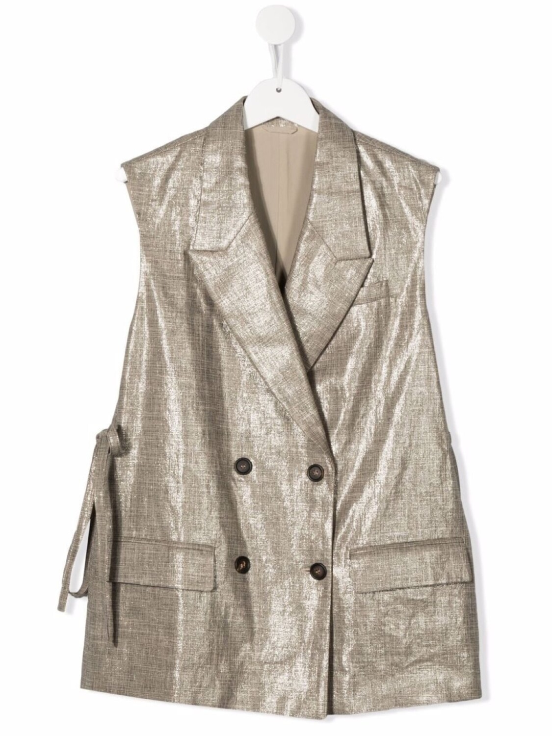 Жилет двубортный Brunello Cucinelli Kids, золотистый, Желтый, Жилет двубортный Brunello Cucinelli Kids, золотистый
Жилет двубортный Brunello Cucinelli Kids, золотистый, Желтый, Жилет двубортный Brunello Cucinelli Kids, золотистый
