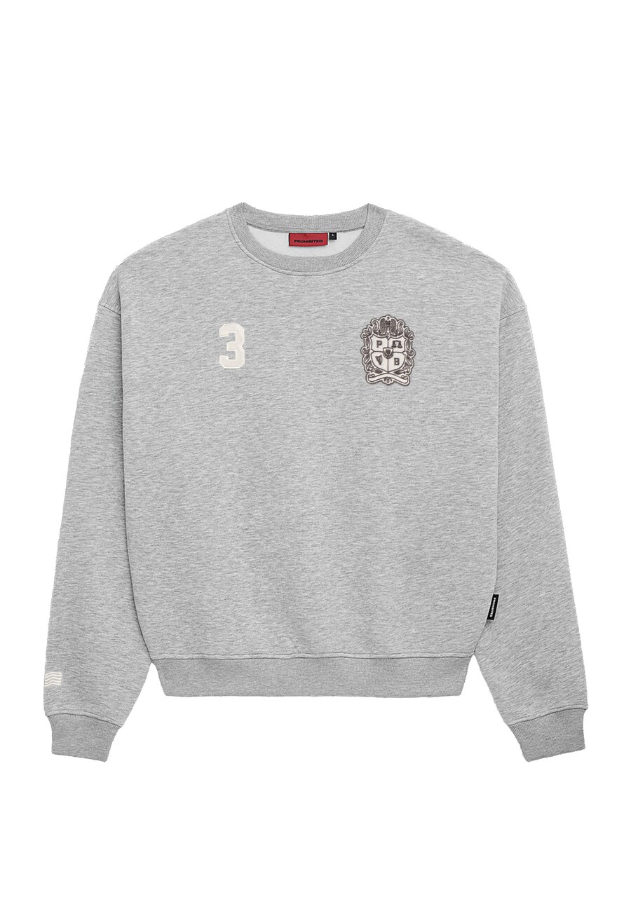 Толстовка Prohibited Club Member, Dark Grey/Mottled Grey
Толстовка Prohibited Club Member, Dark Grey/Mottled Grey