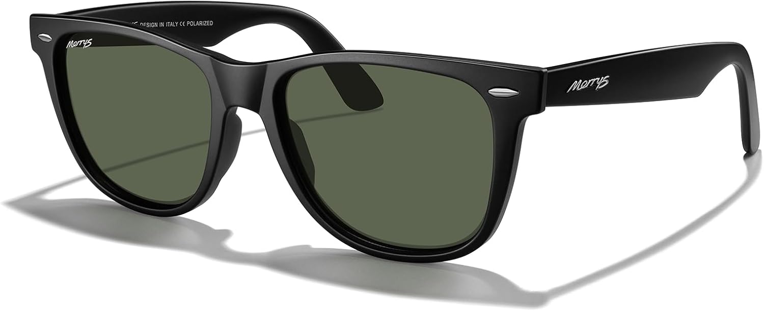 Классические квадратные поляризованные солнцезащитные очки MERRY для женщин и мужчин, ретро-дизайнерские солнцезащитные очки UV400 S6140 MERRY'S, Matte Black Frame/G15 Lens
Классические квадратные поляризованные солнцезащитные очки MERRY для женщин и мужчин, ретро-дизайнерские солнцезащитные очки UV400 S6140 MERRY'S, Matte Black Frame/G15 Lens