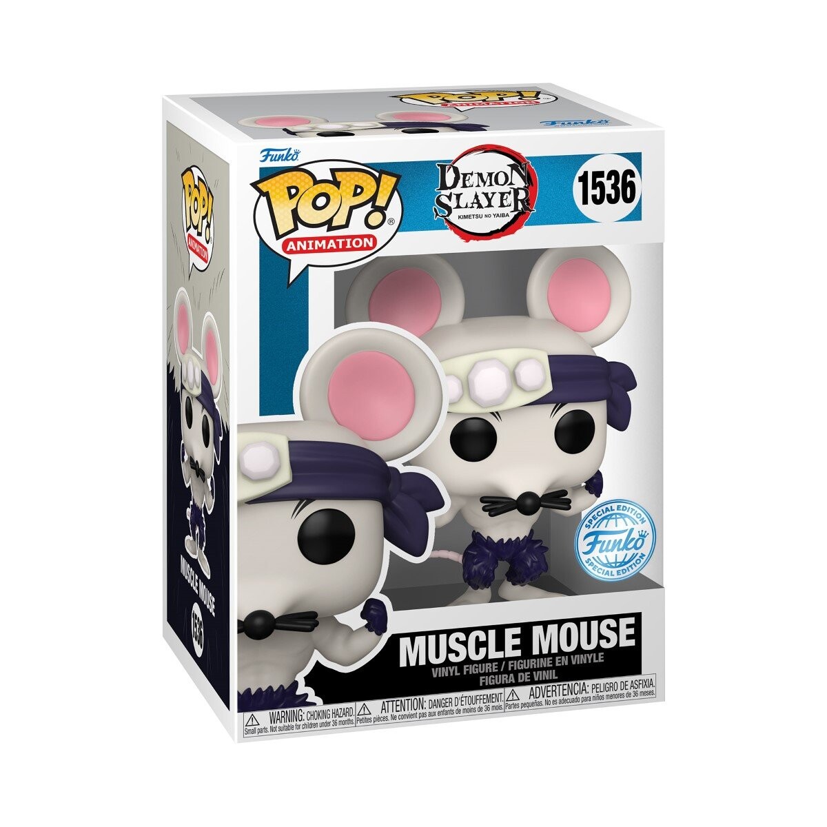 Funko POP!, коллекционная фигурка, анимация: Demon Slayer - Muscle Mouse (Флорида)
Funko POP!, коллекционная фигурка, анимация: Demon Slayer - Muscle Mouse (Флорида)