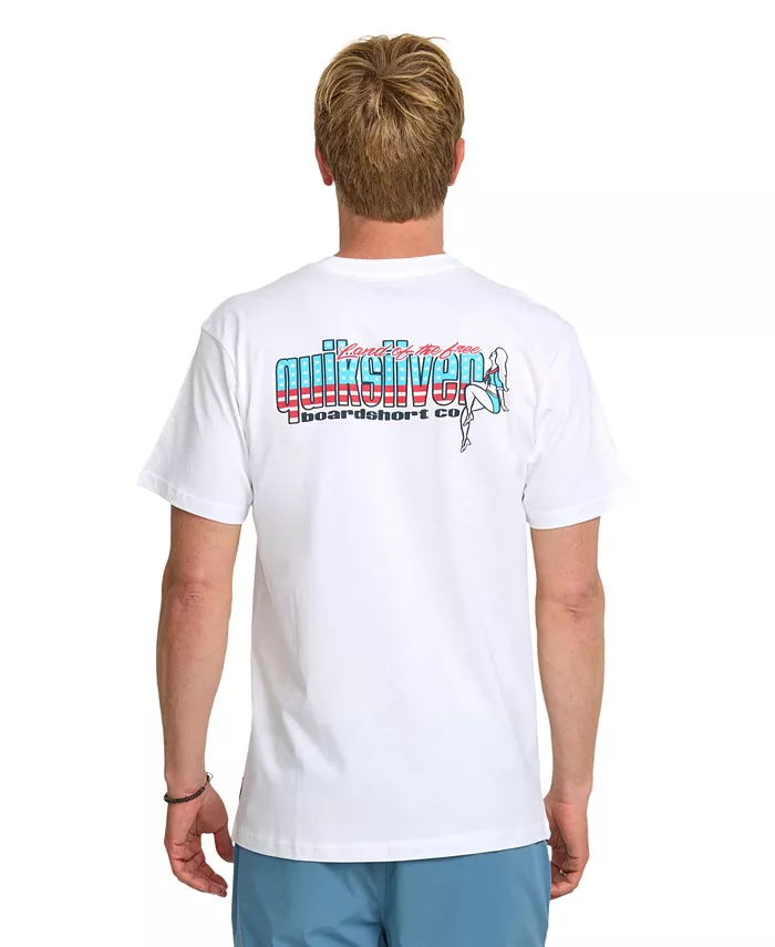 Мужская футболка с коротким рукавом Freedom Pin Up Quiksilver, белый
Мужская футболка с коротким рукавом Freedom Pin Up Quiksilver, белый