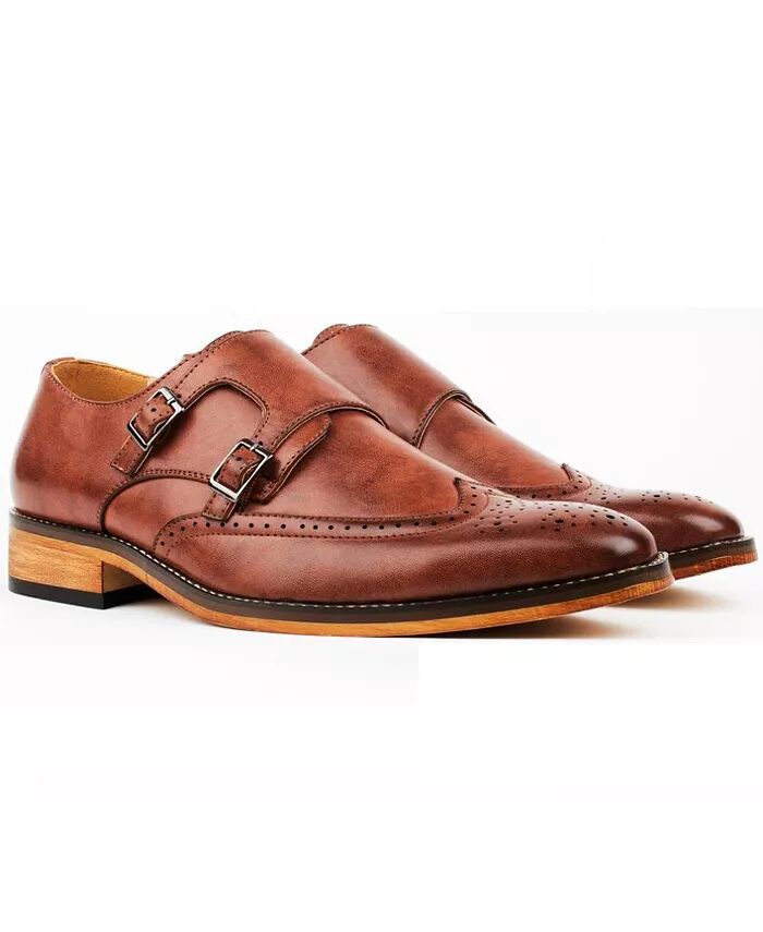 Мужские туфли-броги с ремешком Monk Strap Gino Vitale, коричневый
Мужские туфли-броги с ремешком Monk Strap Gino Vitale, коричневый