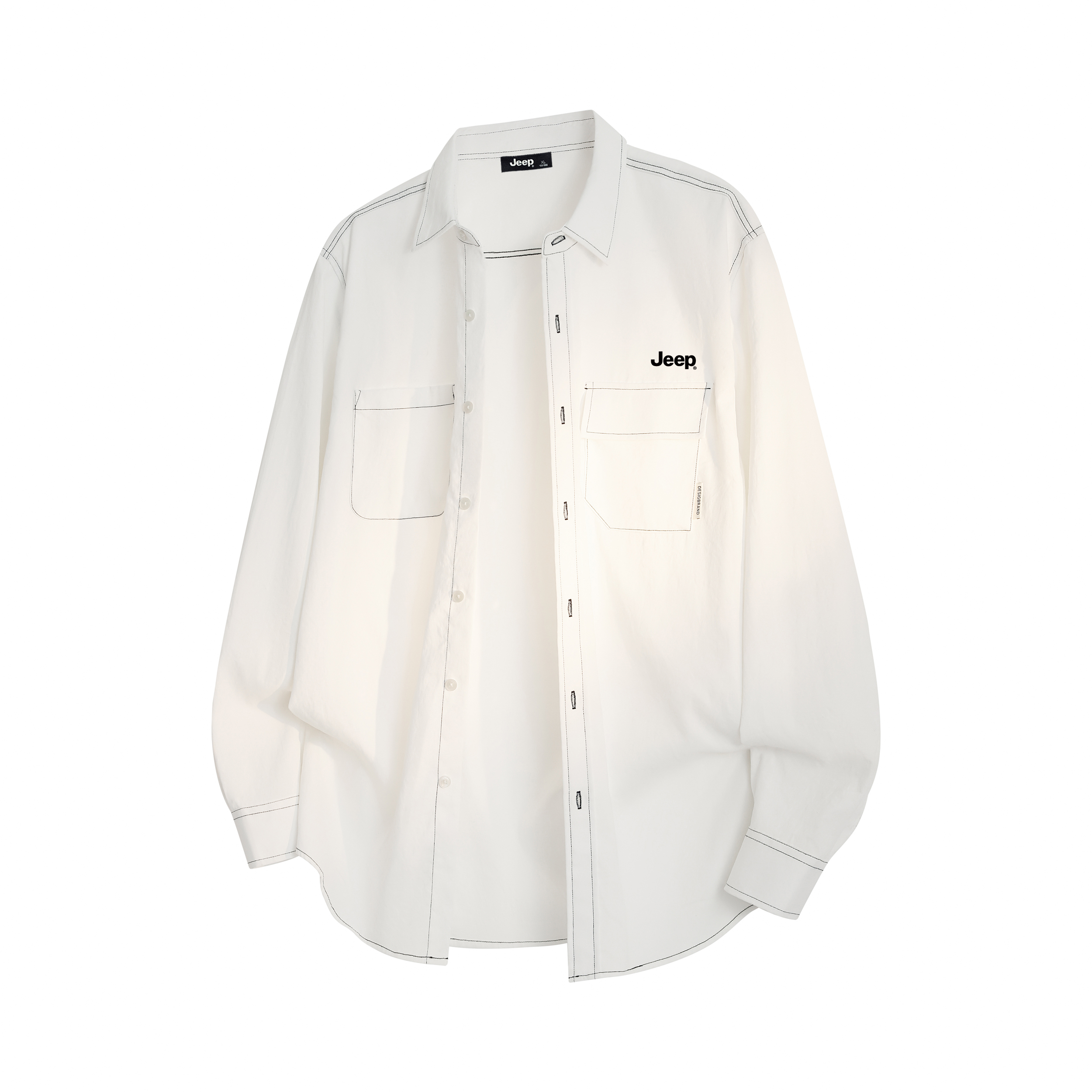 Рубашка Unisex Lapel Thin Others Jeep, белый
Рубашка Unisex Lapel Thin Others Jeep, белый