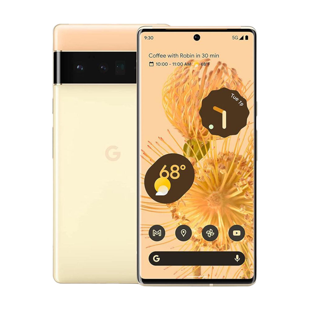 Смартфон Google Pixel 6 Pro 12ГБ/128ГБ, 5G, солнечный желтый
Смартфон Google Pixel 6 Pro 12ГБ/128ГБ, 5G, солнечный желтый