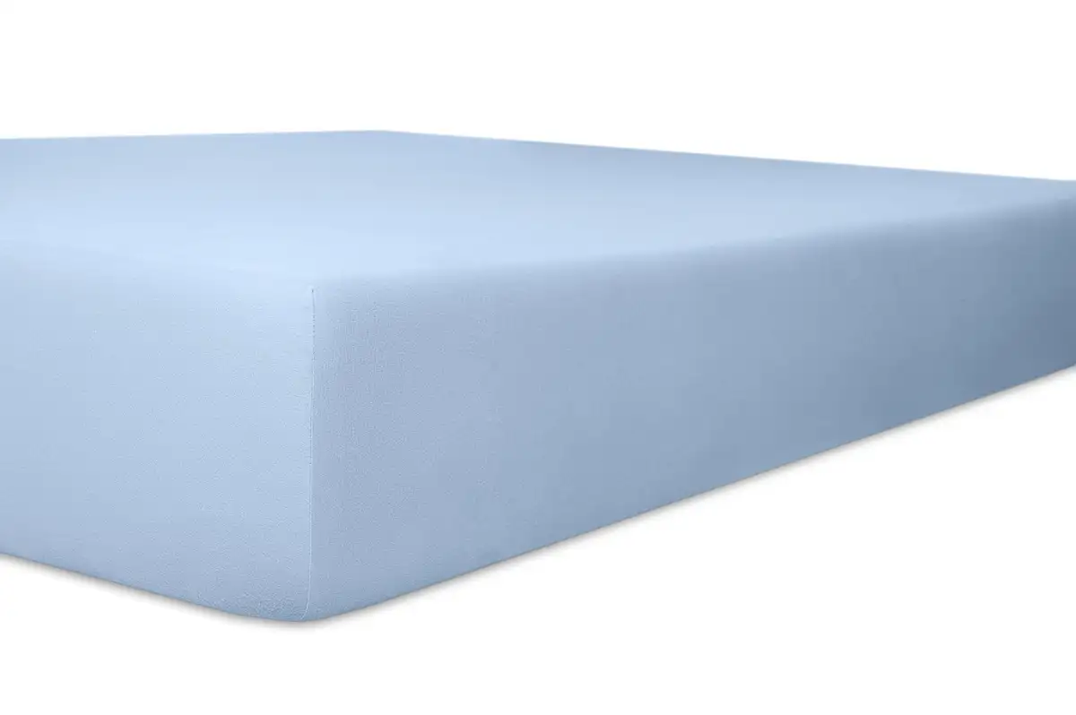 Простыня на коленях "Exclusive-Stretch", оптимальная посадка Kneer 180-200х200-220 см, 1 шт., светло-синий
Простыня на коленях "Exclusive-Stretch", оптимальная посадка Kneer 180-200х200-220 см, 1 шт., светло-синий