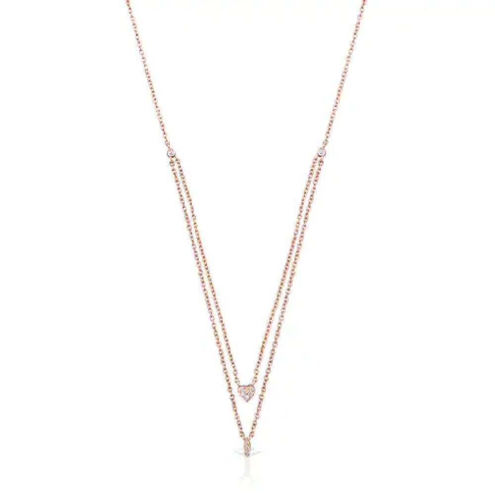 Колье Tous Les Classiques, розовое золото/бриллианты
Колье Tous Les Classiques, розовое золото/бриллианты