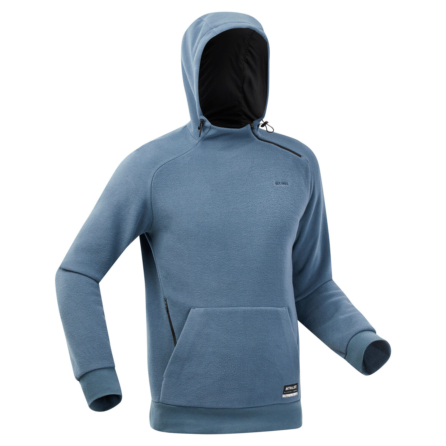 Толстовка мужская флисовая Quechua MH100 с капюшоном для походов, сине-серый
Толстовка мужская флисовая Quechua MH100 с капюшоном для походов, сине-серый