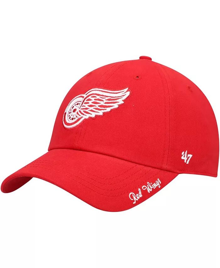 Женская красная шапка Detroit Red Wings Team Miata Clean Up Adjustable '47 Brand
Женская красная шапка Detroit Red Wings Team Miata Clean Up Adjustable '47 Brand