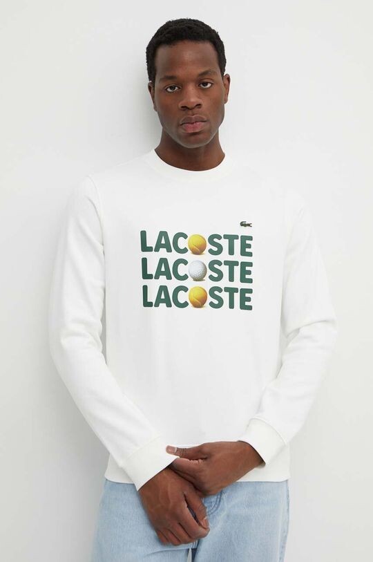 Хлопковая толстовка Lacoste, бежевый
Хлопковая толстовка Lacoste, бежевый