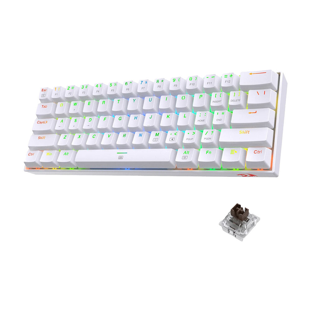 Клавиатура игровая Redragon Dragonborn K630, Brown, белый английская раскладка
Клавиатура игровая Redragon Dragonborn K630, Brown, белый английская раскладка