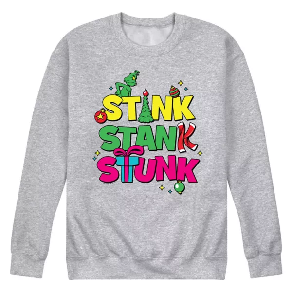 Мужская флисовая толстовка с изображением доктора Сьюза и Гринча Licensed Character, серый
Мужская флисовая толстовка с изображением доктора Сьюза и Гринча Licensed Character, серый