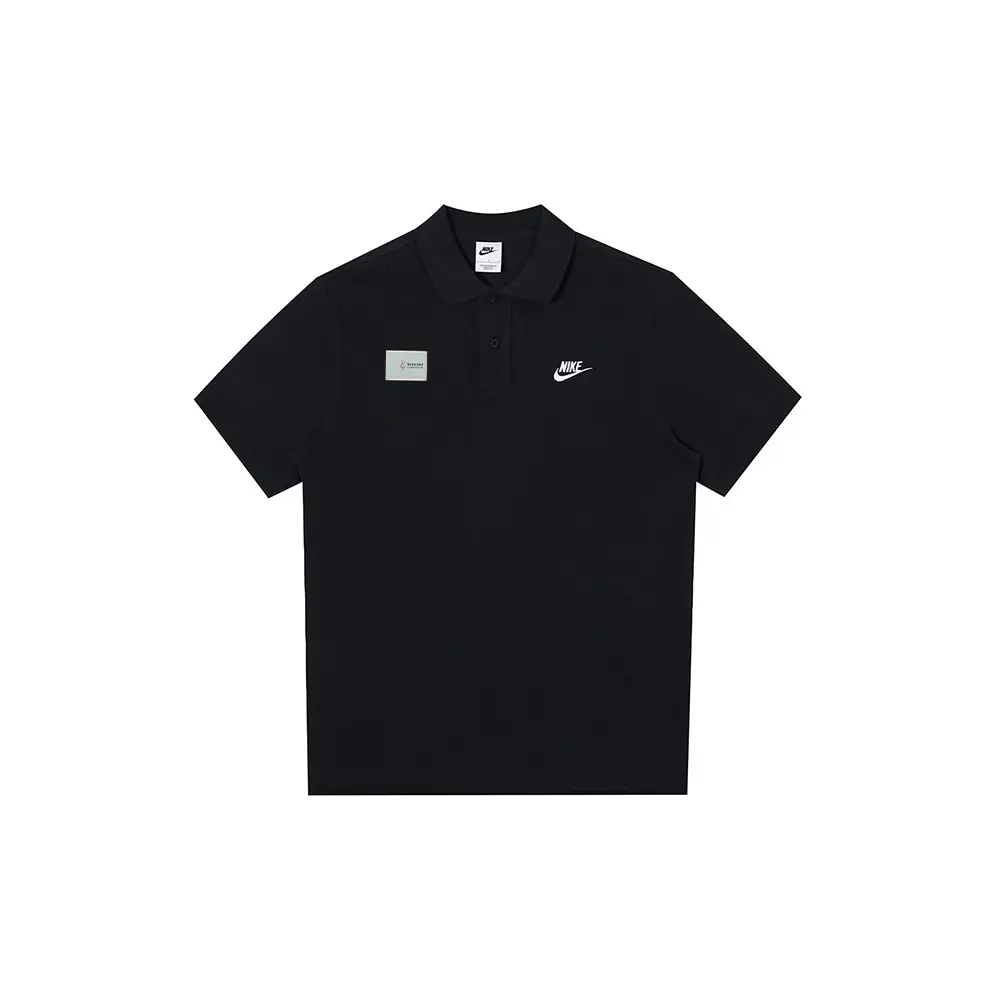 Рубашка поло унисекс черная Nike, черный
Рубашка поло унисекс черная Nike, черный