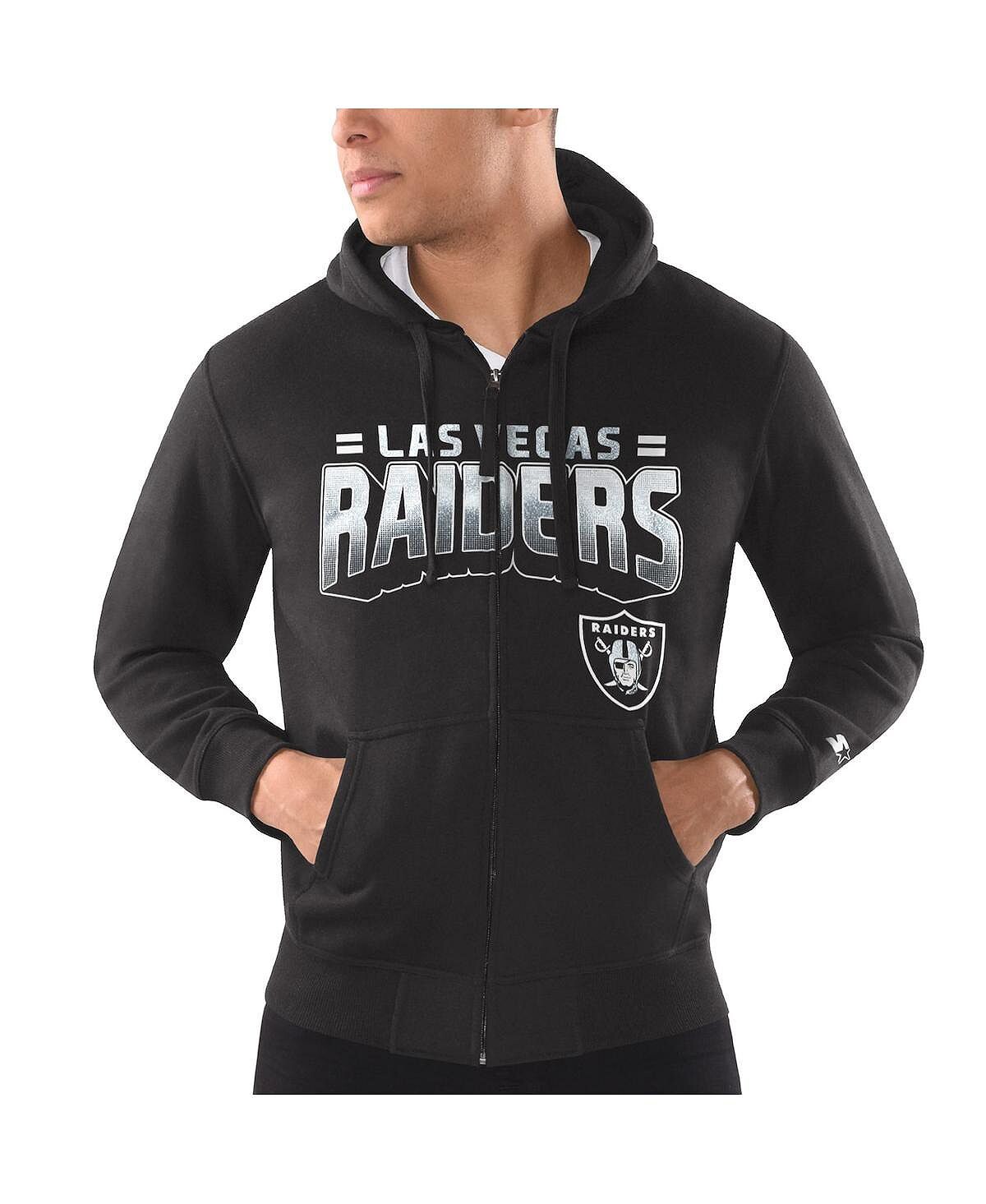 Мужская черная худи с молнией во всю длину las vegas raiders perfect season G-III Sports by Carl Banks, черный
Мужская черная худи с молнией во всю длину las vegas raiders perfect season G-III Sports by Carl Banks, черный