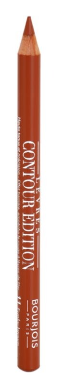 Перманентный карандаш для губ Bourjois Contour Edition, оттенок 11 Funky Brown 1.14 г
Перманентный карандаш для губ Bourjois Contour Edition, оттенок 11 Funky Brown 1.14 г