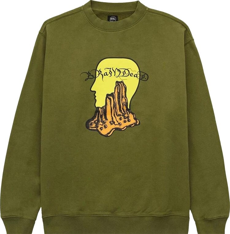 Толстовка Brain Dead Mount Slime Crewneck 'Olive', зеленый
Толстовка Brain Dead Mount Slime Crewneck 'Olive', зеленый