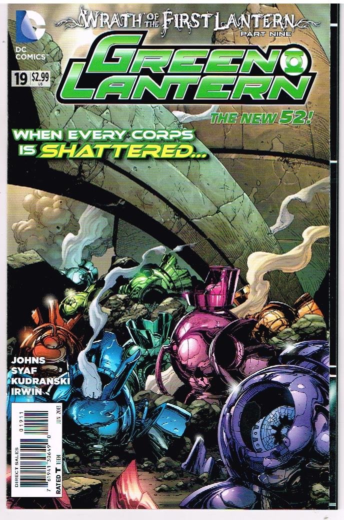 GREEN LANTERN # 19 DC Comic (Jun 2013) The New 52 (DC Comics)
GREEN LANTERN # 19 DC Comic (Jun 2013) The New 52 (DC Comics)