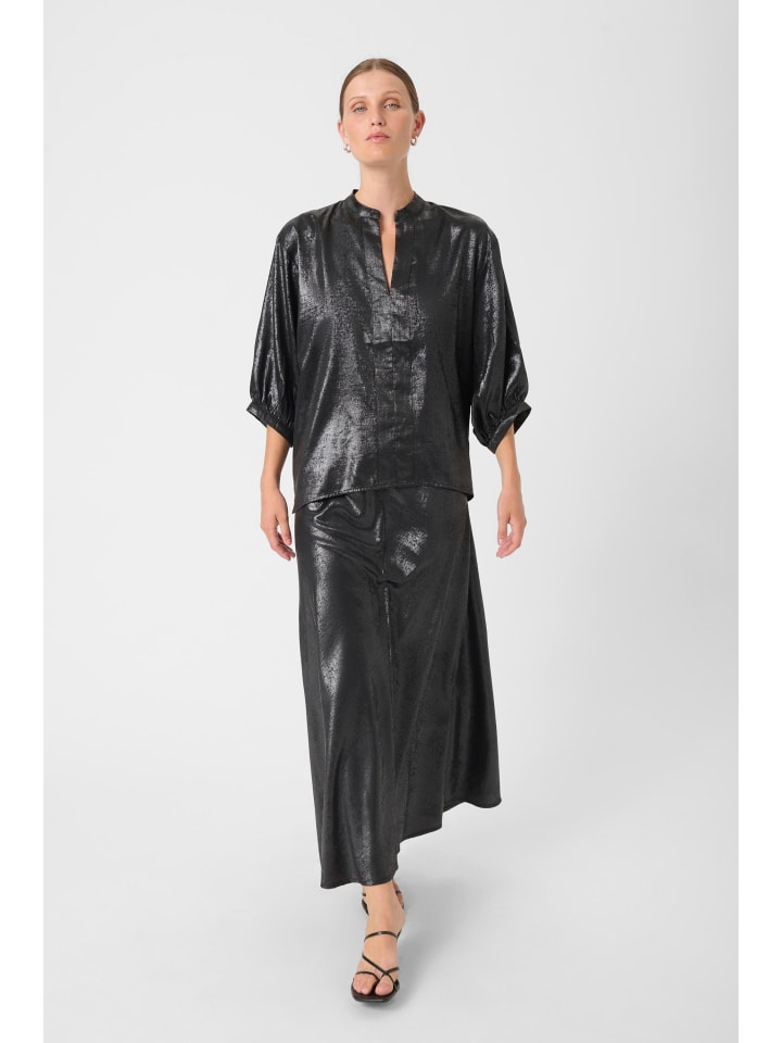 Soaked in Luxury Блузка с короткими рукавами SLMirmir, свободного кроя, черного цвета
Soaked in Luxury Блузка с короткими рукавами SLMirmir, свободного кроя, черного цвета